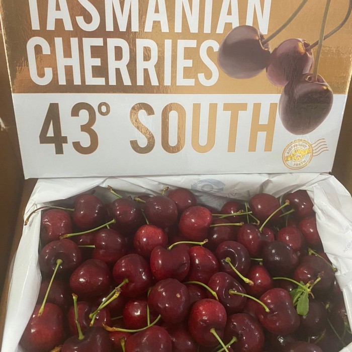 

TASMANIA CHERRY 43 SOUTH. CHERRY HAMPERS CNY. IMLEK. BAGUS FRESH SEGAR