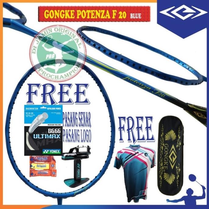 GONGKE POTENZA F 20/30/25/35 RAKET BADMINTON ORIGINAL