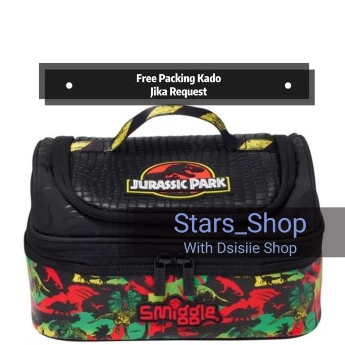 Grosir Smiggle Jurassic World Lunchbox Original / Tas Bekal Anak