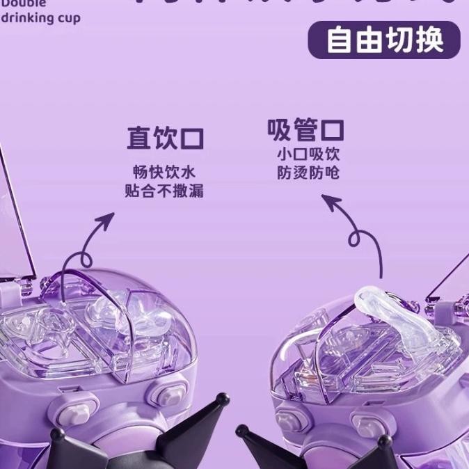 Promo Botol Sanrio Original Teguk Dan Sedot/Botol Sanrio Original Tritan