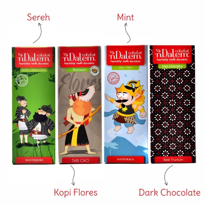 

Paket Hemat Bundling Cokelat nDalem [4 Rasa]