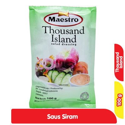 

Maestro Thousand Island Salad Dressing 100 g