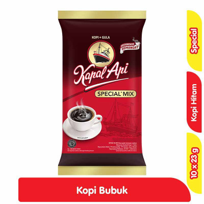 

Kapal Api Kopi Bubuk Instan Special Mix 10 x 23 g