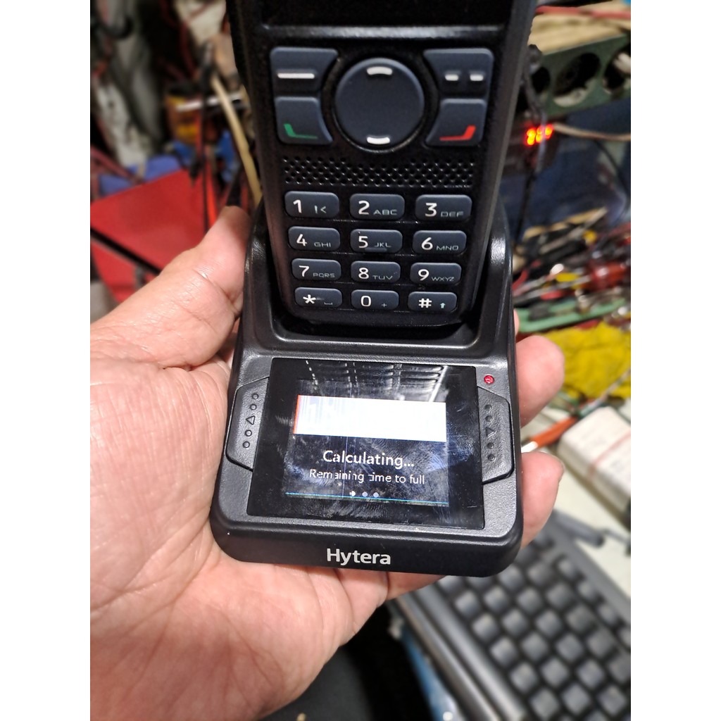 Charger Ht Hytera Pd988 Ada layar Indikator  Casan Hytera Pd988g Ada Lcd nya