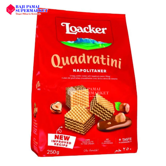 

Loacker Quadratini Napolitaner 250gr