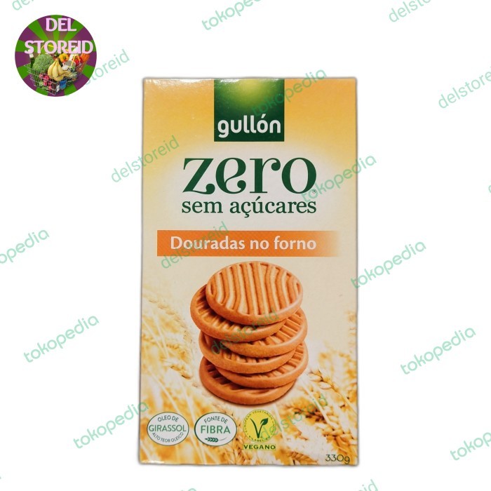 

Gullon zero shortbread biscuits 330 gr
