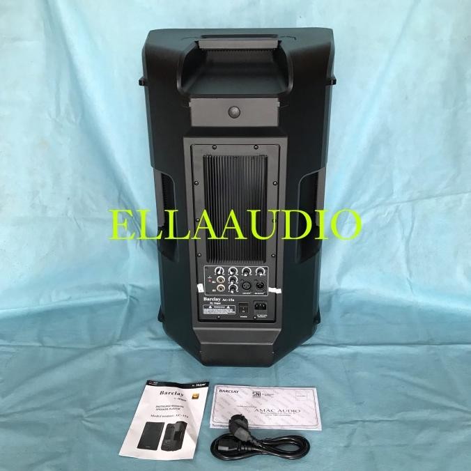 Murah Speaker Barclay Ac15A Aktif Powered Speaker 15"Inch Barclay Ac-15A