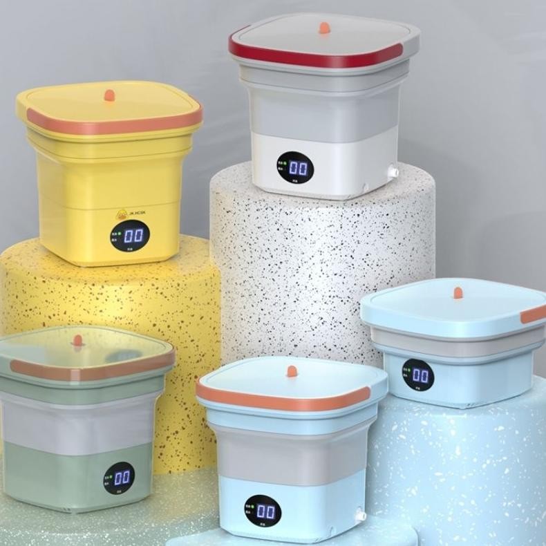 Mesin cuci lipat portabel/Folding portable washing machine Mesin cuci lipat