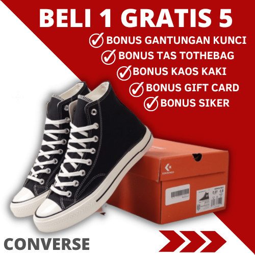 SEPATU CONVERSE ALL STAR ORIGINAL 100% 70S PRIA WANITA TINGGI SNEAKERS