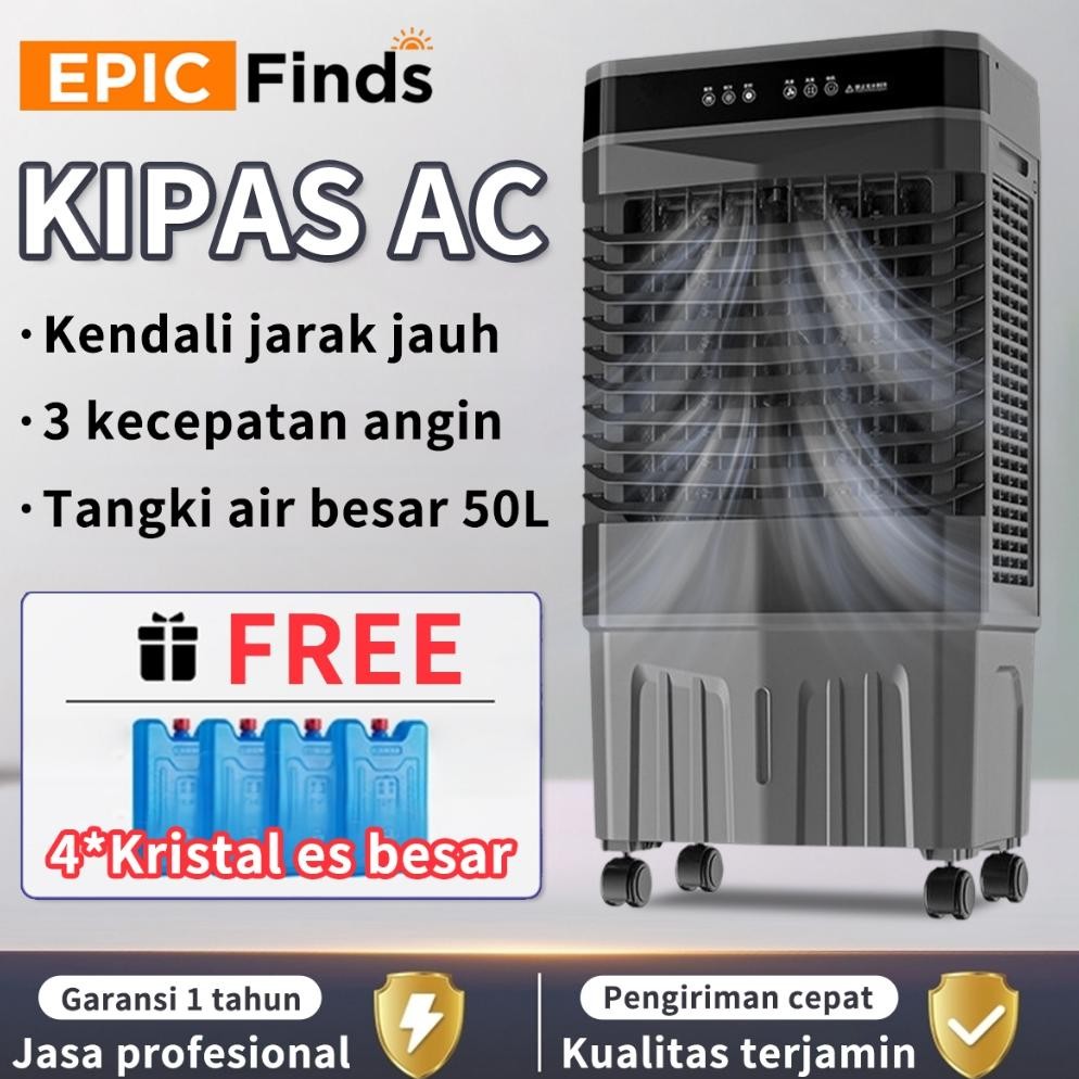 Tower Fan Kipas AC Portabel Bergerak Kipas AC Kipas Pendingin Kipas Remote Control Pintar