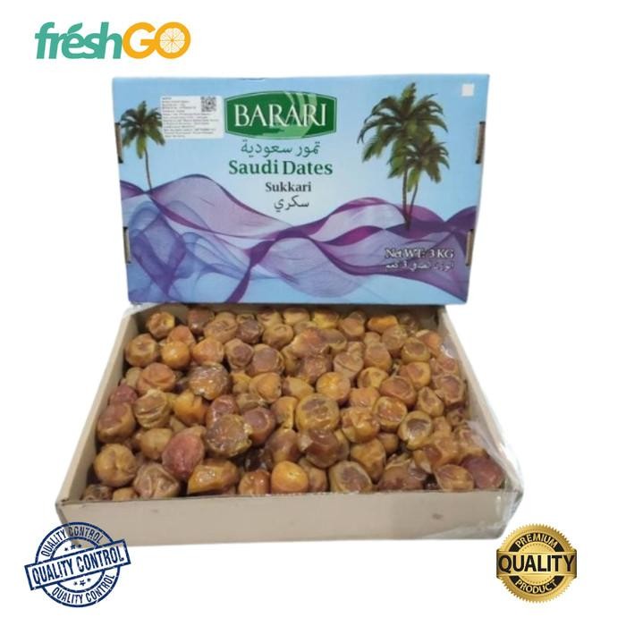 

Kurma Sukari Barari Premium 3 Kg New 100 % Original