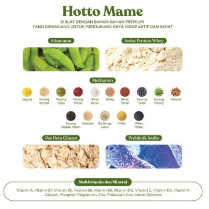 

Hotto Purto 3 Pouch Superfood Multigrain Oat Sarapan Makanan Praktis Termurah 100 % Original