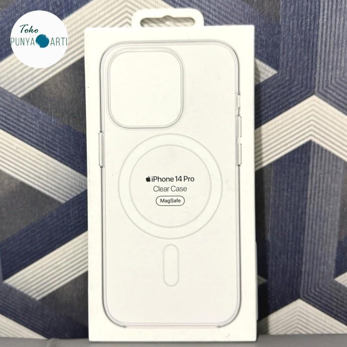 Original Apple Clear Case Iphone 14 Pro Magsafe Official New Original Resmi Ibox Termurah 100 % Orig