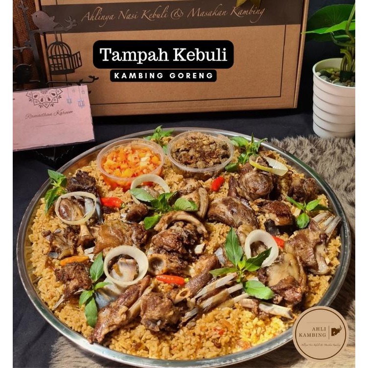 

Paket Sajian Kebuli Tampah Ber 30 - Ahli Kambing Terlaris 100 % Original