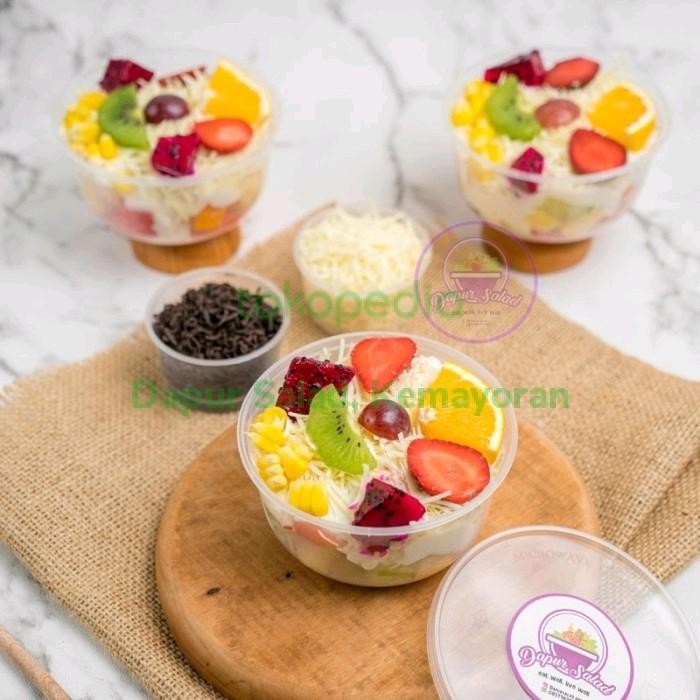 

Paket Meeting, 10 Cup Salad Buah Ukuran 400 Ml New 100 % Original