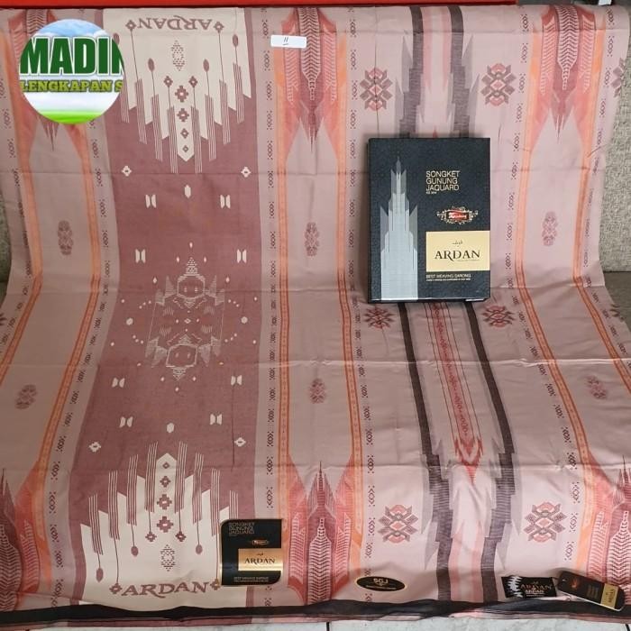 Kain Sarung Ardan Sgj Gold Series Hitam Putih & Warna By Ketjubung Termurah 100 % Original
