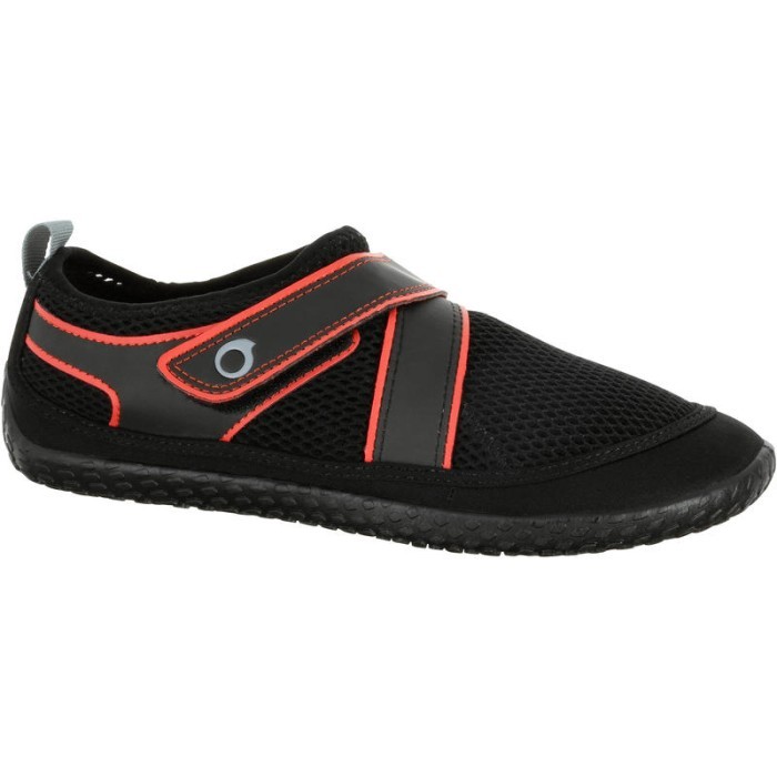 Subea Sepatu Snorkeling Aquashoes Black Coral Decathlon - 8360412
