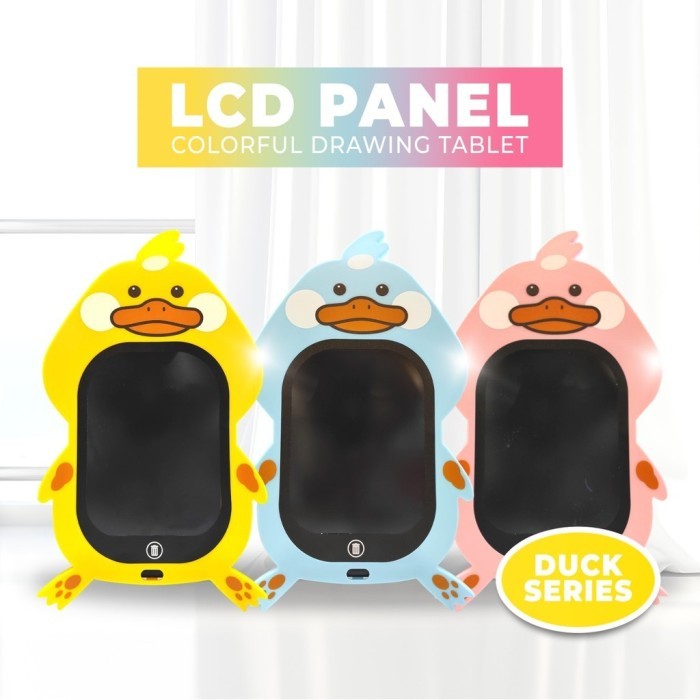 

Lcd Writing Tablet Colourful And Cute With Drawing Pen Papan Tulis Digital / Papan Tulis Anak