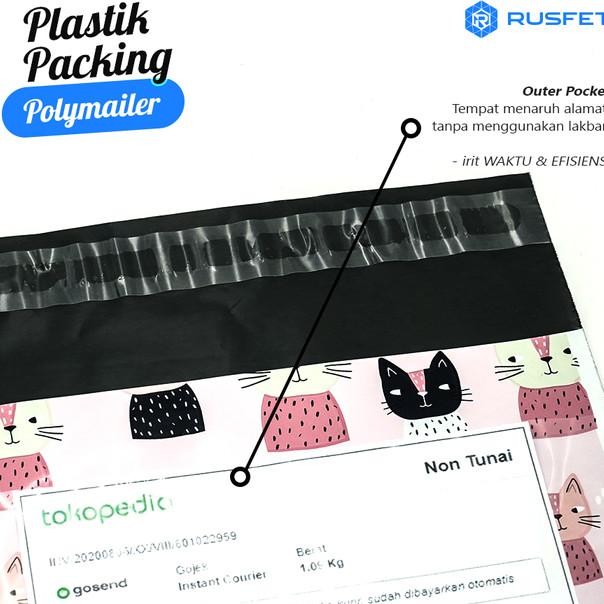 

Amplop Plati Polymailer Rufet Doggy Friend U 17Cm 2Cm