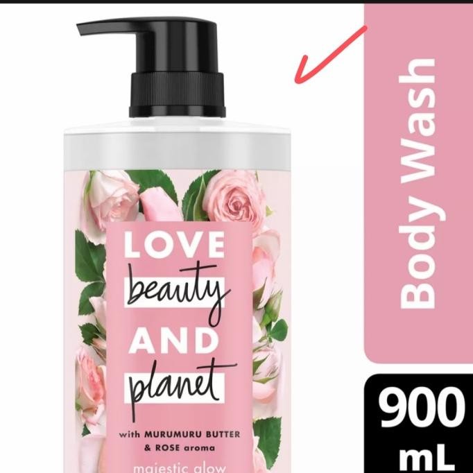 love beauty and planet body wash sabun 900ml mimosa murumuru [terbaik]