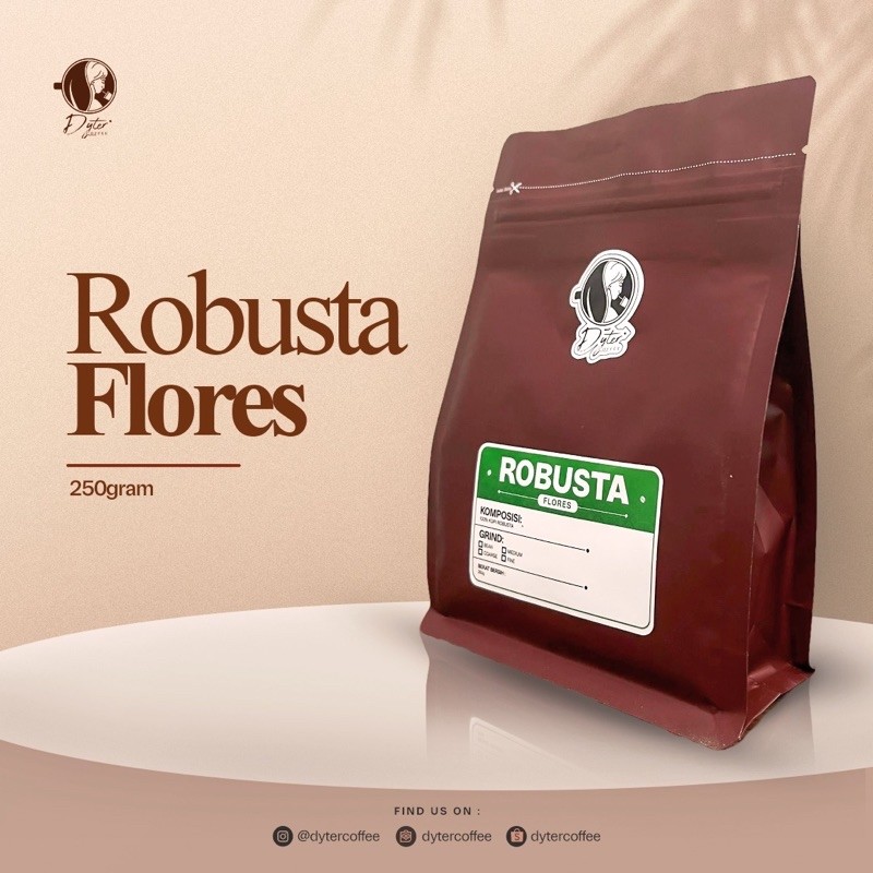 

kopi flores robusta coffee 250 gram