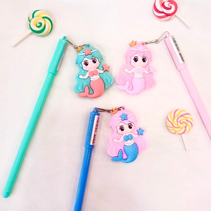 

Pulpen Gel Karakter Disney Pena Unik Lucu Alat Tulis Pen