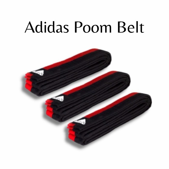 TERLARIS SABUK BELADIRI TAEKWONDO - ADIDAS POOM BELT