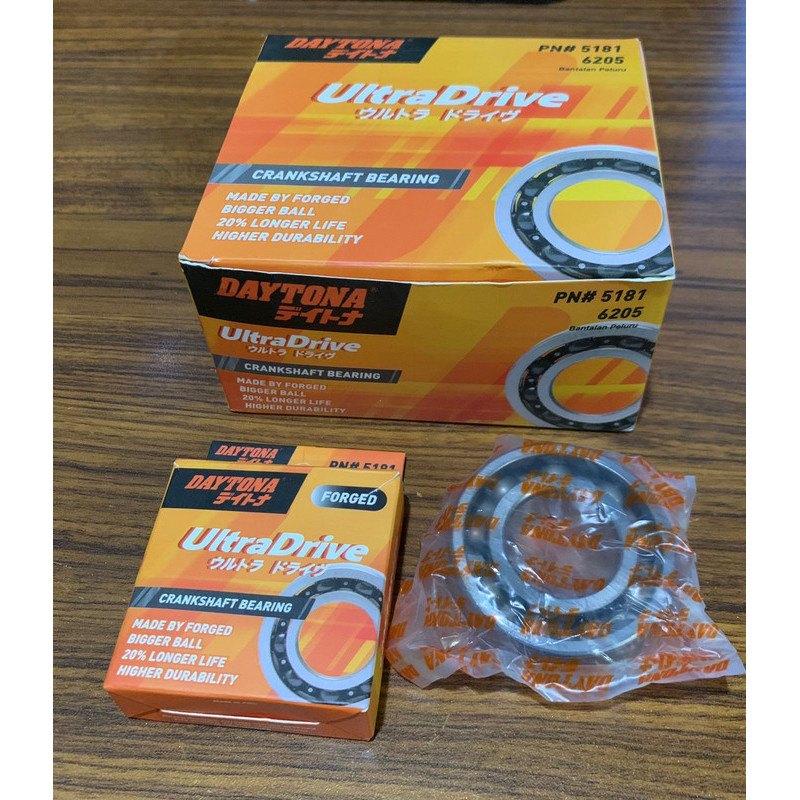 Laher bearing Kruk As 6205 Daytona Crankshaft Forged