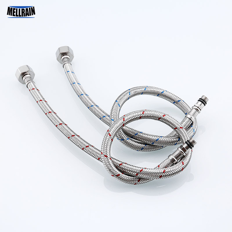 Bathroom and kitchen faut connector hose stainss steel