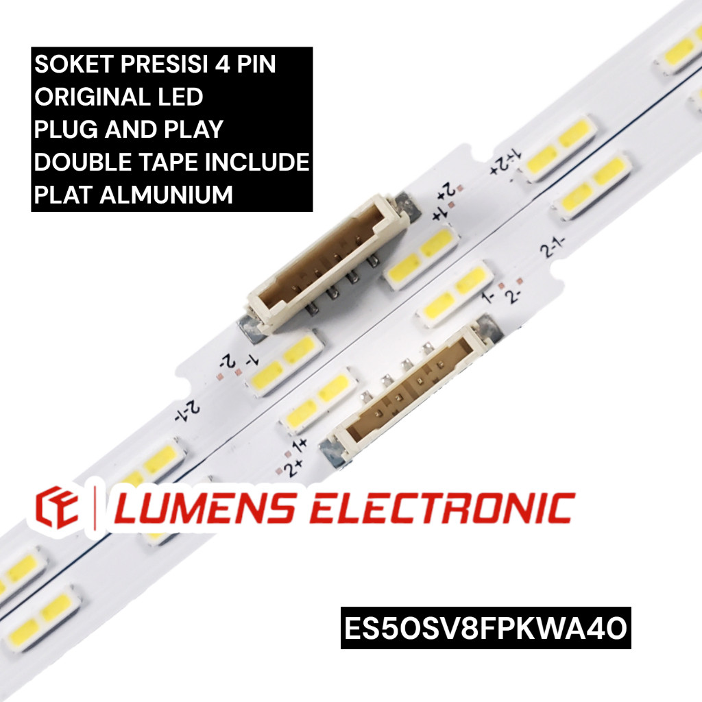 BACKLIGHT TV LED SAMSUNG 50 INC UA 50AU8000 50AU7000 UA50AU8000 UA50AU7000 50AU LAMPU BL 40K 40