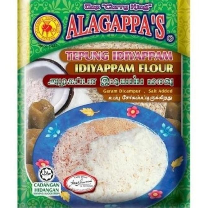 

ALAGAPPAS TEPUNG IDIYAPPAM / IDIYAPPAM FLOUR / 500 gram