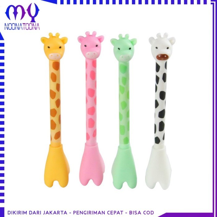 

Pulpen Tulis Anak Karakter Lucu Pena Gel Tinta Hitam Karakter Hewan