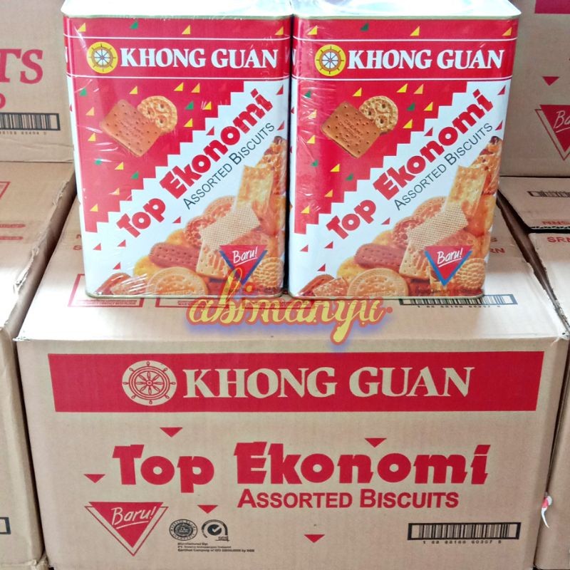 

biskuit khong guan kaleng top ekonomi 1150 gram