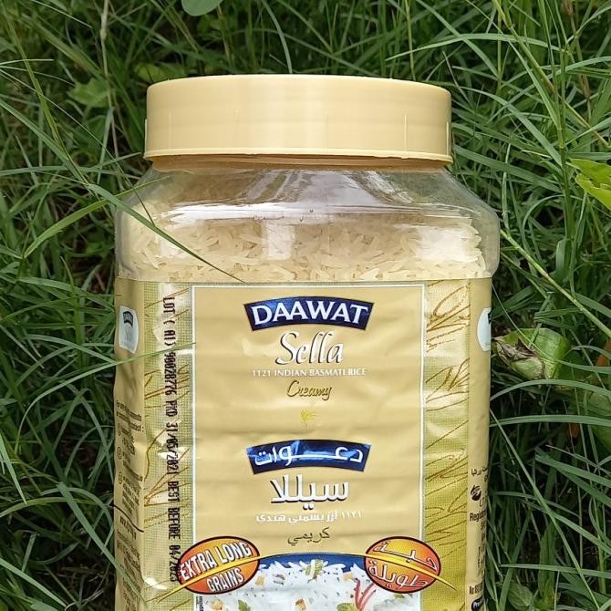 

DAAWAT SELLA CREAMY /EXRA LONG / PACKING ORI 1000 GRAM