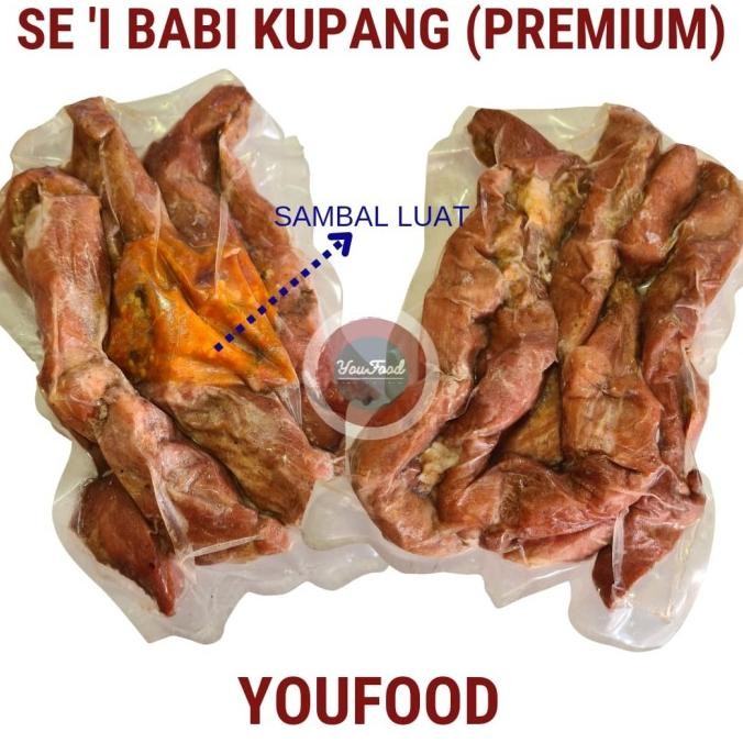 

SE'I BABI KUPANG 500gr (include sambal Luat) - Sei Babi NTT TP