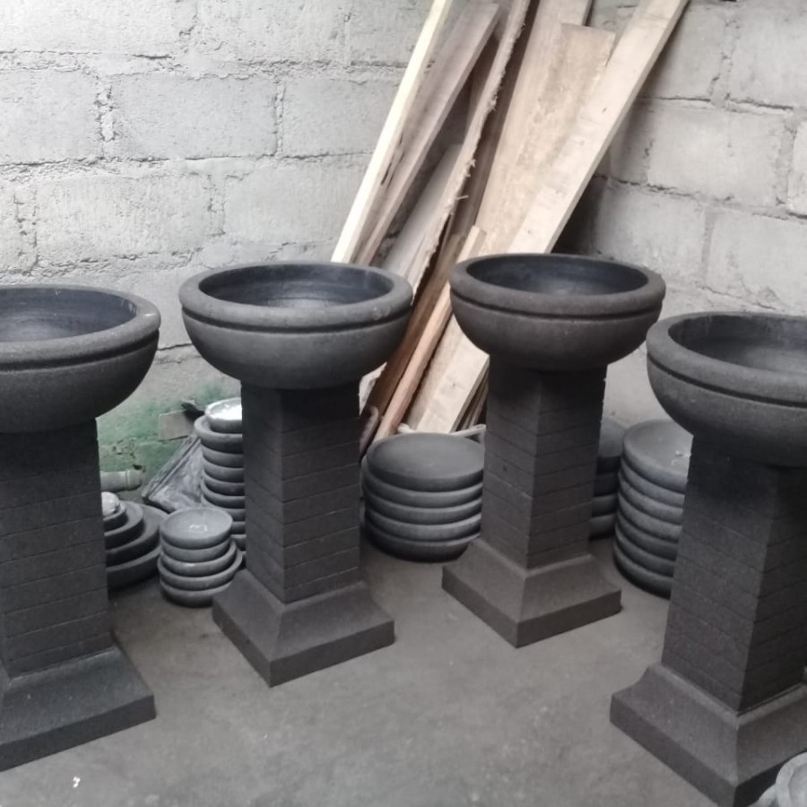 WASTAFEL CUCI TANGAN BATU ALAM MINIMALIS