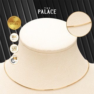 The Palace Chain (WHITEGOLD) + pouch (macam model chain / kalung)