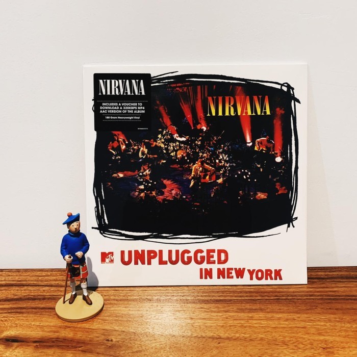piringan hitam / vinyl / LP Nirvana - unplugged in New York