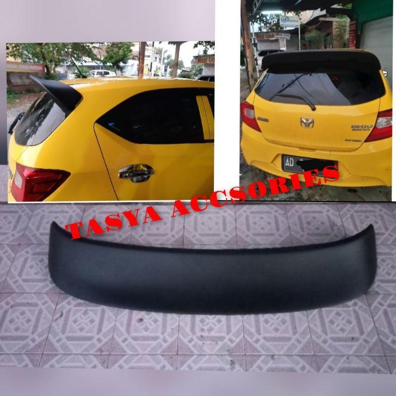 Spoiler Spoon All New Brio 2018 2021 Hitam Doff