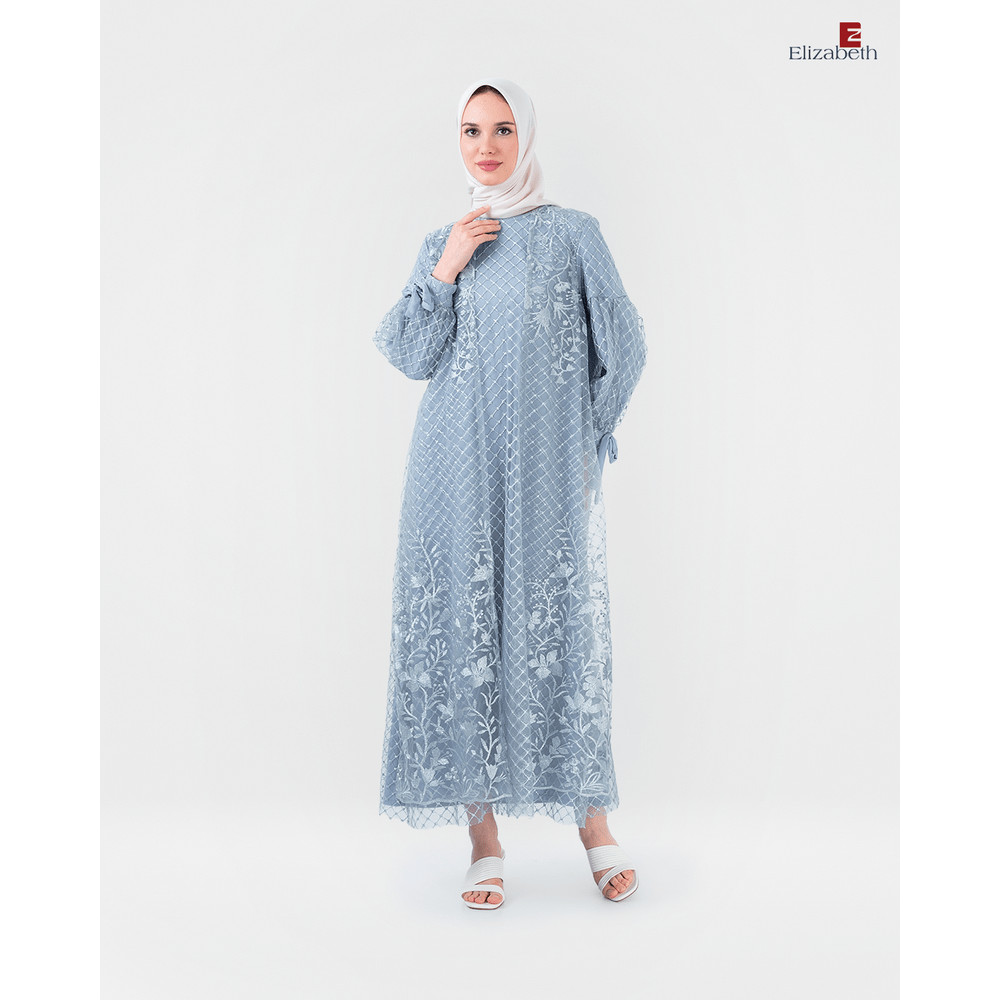 Elizabeth Clothing - Gamis Brokat | Dress Maksi 0559-2032
