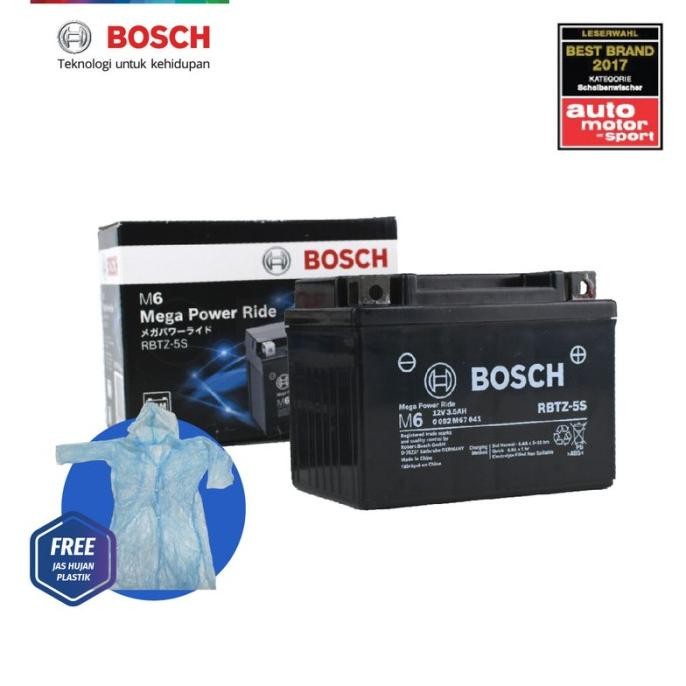 Aki Motor Honda Beat Bosch RBTZ-5S