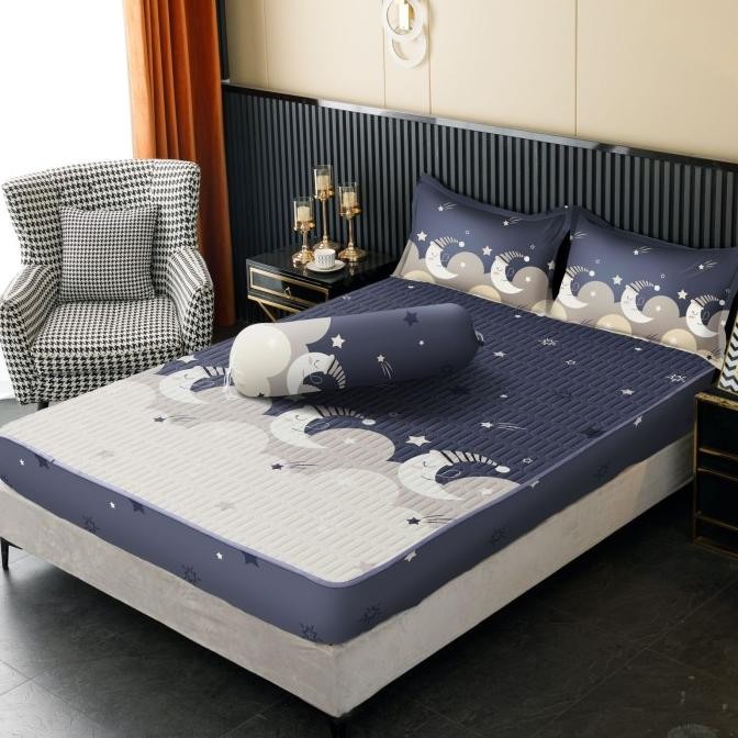 Sale Sprei Waterproof 180X200 Plus Sarung Bantal Dan Guling Merk Texania