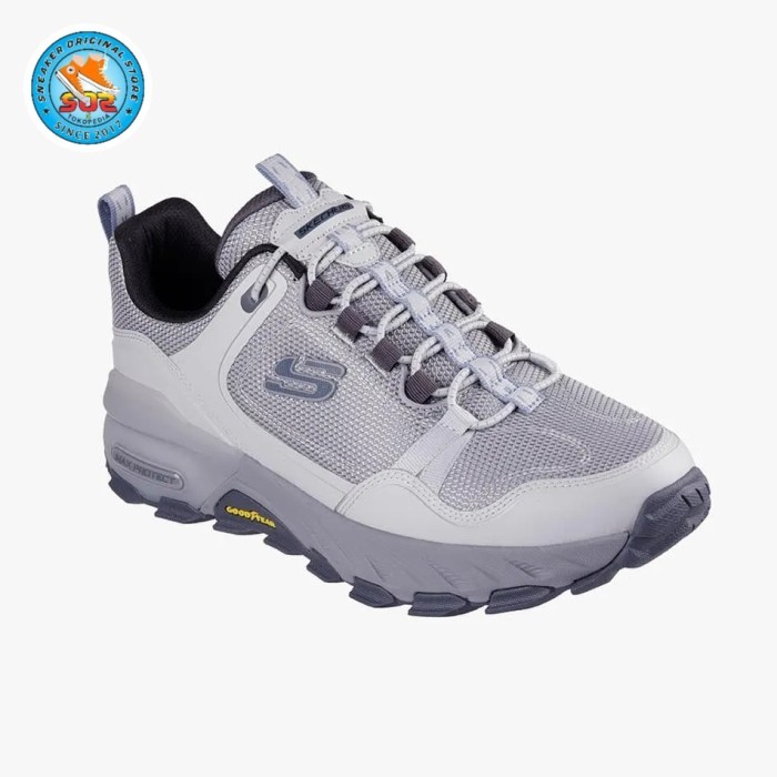 Skechers Max Protect Goodyear Mens Hiking Shoes Light Grey