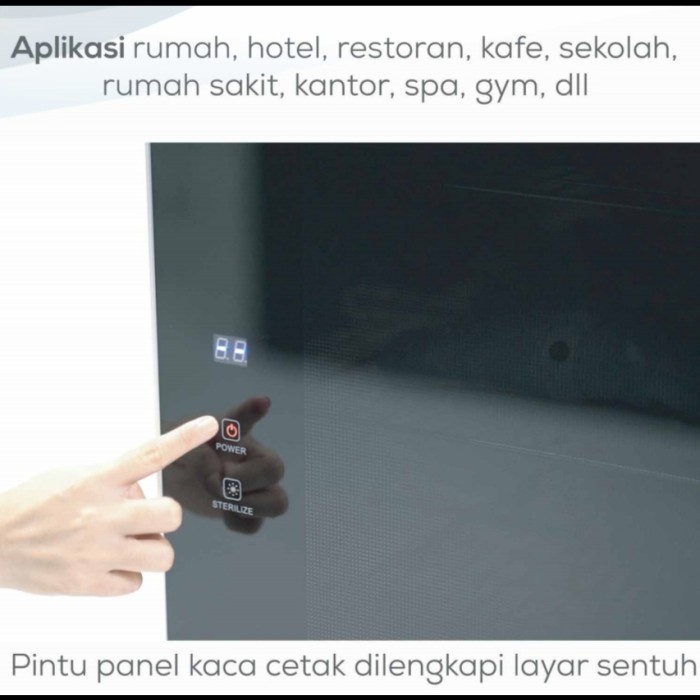 TURBO UVC STERILIZER CABINET ( GARANSI 36 BULAN )