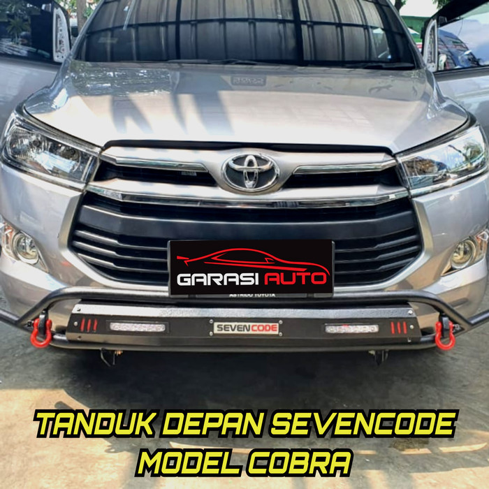 Tanduk Depan All New Innova Reborn Sevencode Cobra Towing Bumper Besi