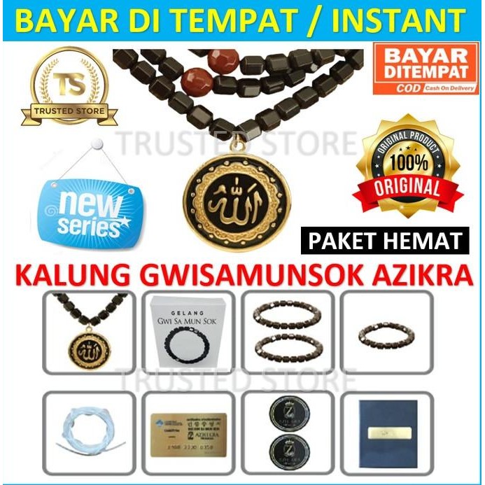 Kalung Kesehatan Azhikra Azikra Tasbih Azzikra Paket Hemat TERLARIS