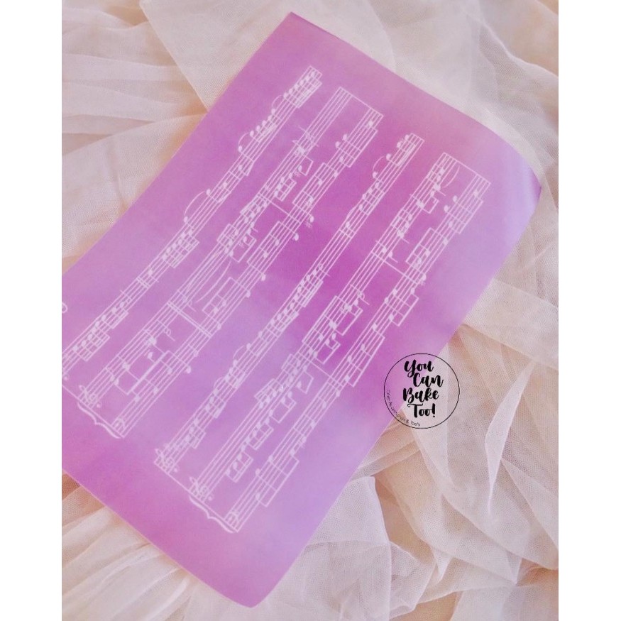 

TERBARU! Music Mesh Stencil