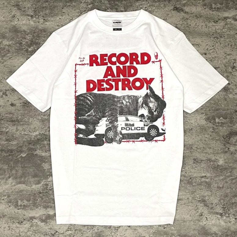 Terbaru Kaos CodGrimloc Record And Destroy Tshirt White Original Merchandise Tidur Pendek Fashion Ha