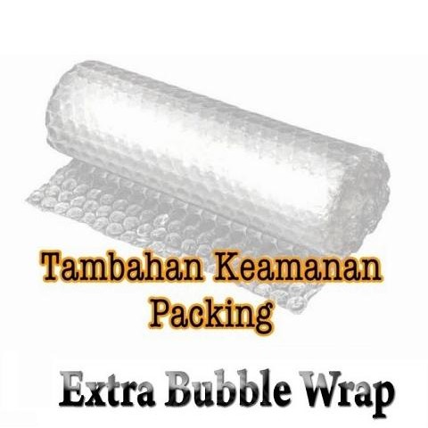 

Ready oke] Tambahan Plastik bubble ( Extra bubble wrap) untuk packing Lebih Aman