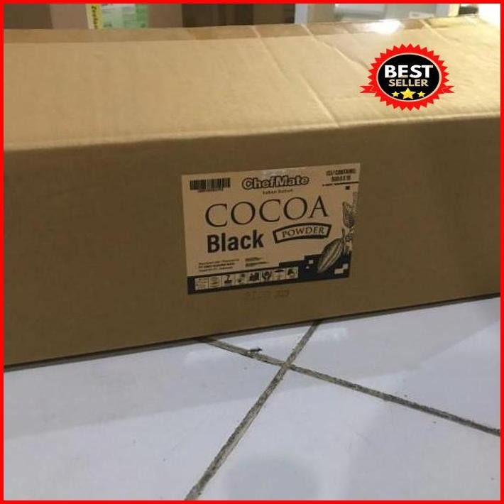 

Chefmate Cocoa Powder Black 500 Gr (Bubuk Cokelat Hitam) New 100 % Original